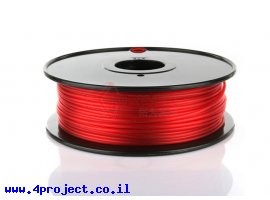 תמונה של מוצר פלסטיק למדפסת תלת-מימד - אדום - PETG 3.0mm