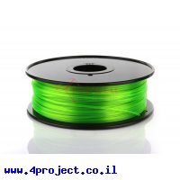 פלסטיק למדפסת תלת-מימד - ירוק - PETG 3.0mm