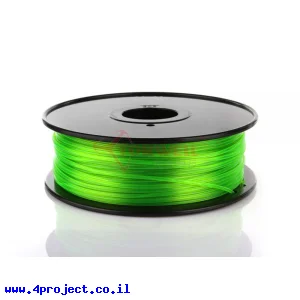 פלסטיק למדפסת תלת-מימד - ירוק - PETG 3.0mm