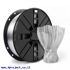 פלסטיק למדפסת תלת-מימד - טבעי - PETG 1.75mm