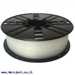 פלסטיק למדפסת תלת-מימד - טבעי - Nylon 1.75mm