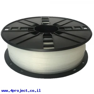 פלסטיק למדפסת תלת-מימד - טבעי - Nylon 1.75mm