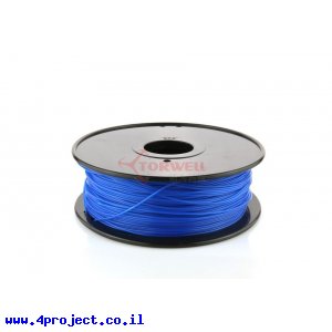 פלסטיק למדפסת תלת-מימד - כחול - Nylon 3.0mm