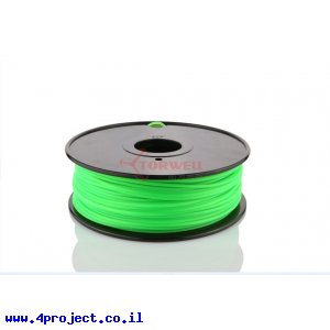 פלסטיק למדפסת תלת-מימד - ירוק - Nylon 3.0mm