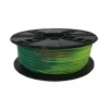 פלסטיק למדפסת תלת-מימד - מחליף צבע - PLA 1.75mm - כחול/ירוק - צהוב/ירוק