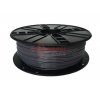 פלסטיק למדפסת תלת-מימד - מחליף צבע - PLA 1.75mm - אפור - לבן