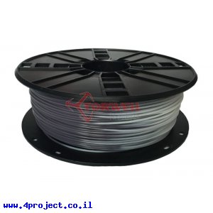 פלסטיק למדפסת תלת-מימד - מחליף צבע - PLA 1.75mm - אפור - לבן