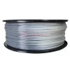 פלסטיק למדפסת תלת-מימד - מחליף צבע - PLA 3.0mm - אפור - לבן