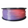 פלסטיק למדפסת תלת-מימד - מחליף צבע - PLA 1.75mm - סגול - ורוד