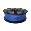פלסטיק למדפסת תלת-מימד - מחליף צבע - PLA 1.75mm - כחול - לבן