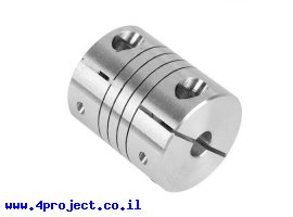 תמונה של מוצר מצמד גמיש 6.35mm x 5mm