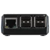 מארז לכרטיסי Raspberry PI דגם B+ - פלסטיק שחור Pi Tin