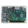 מארז לכרטיסי Raspberry PI דגם B+ - פלסטיק שקוף Pi Tin