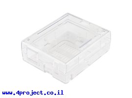 תמונה של מוצר מארז פלסטיק לכרטיסי Arduino Yun - שקוף