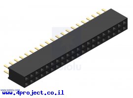 תמונה של מוצר מחבר שורה נקבה - 2x20