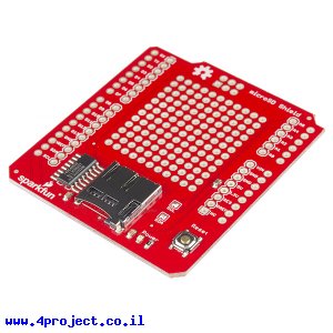 מגן Arduino microSD
