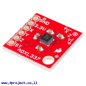 חיישן תאוצה שלושה צירים +/-3g דגם ADXL337