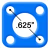 גלגל שיניים 32P, רוחב 0.200", ניילון - 50 שיניים