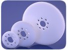 גלגלי שיניים 48P דלרין - Delrin 48P gears