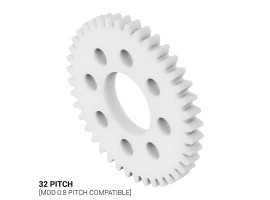 תמונה של מוצר גלגל שיניים 32P, עובי 1/8", דלרין - 40 שיניים