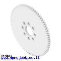 גלגל שיניים 32P, עובי 1/8", דלרין - 76 שיניים