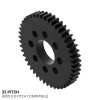גלגל שיניים 32P, עובי 3/16", דלרין - 46 שיניים
