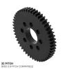 גלגל שיניים 32P, עובי 3/16", דלרין - 50 שיניים