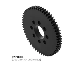 תמונה של מוצר גלגל שיניים 32P, עובי 3/16", דלרין - 56 שיניים
