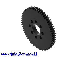 תמונה של מוצר גלגל שיניים 32P, עובי 3/16", דלרין - 60 שיניים