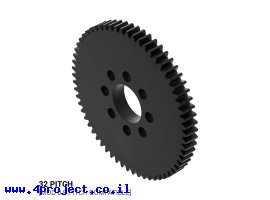תמונה של מוצר גלגל שיניים 32P, עובי 3/16", דלרין - 62 שיניים