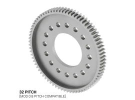 תמונה של מוצר גלגל שיניים 32P, ציר 1", אלומיניום - 76 שיניים