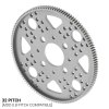 גלגל שיניים 32P, ציר 1", אלומיניום - 128 שיניים