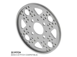 תמונה של מוצר גלגל שיניים 32P, ציר 1", אלומיניום - 128 שיניים
