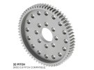 גלגלי שיניים 32P אלומיניום - Aluminum 32P gears