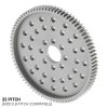 גלגל שיניים 32P, ציר 0.5", אלומיניום - 84 שיניים