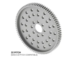 תמונה של מוצר גלגל שיניים 32P, ציר 0.5", אלומיניום - 84 שיניים