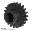 גלגל שיניים 32P, ציר 0.25", דלרין - 20 שיניים