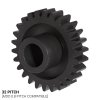 גלגל שיניים 32P, ציר 0.25", דלרין - 26 שיניים