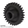 גלגל שיניים 32P, ציר 0.25", דלרין - 28 שיניים