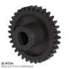 גלגל שיניים 32P, ציר 0.25", דלרין - 32 שיניים