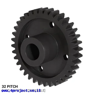 גלגל שיניים 32P, ציר 0.25", דלרין - 36 שיניים