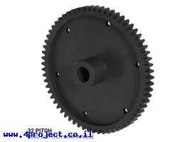תמונה של מוצר גלגל שיניים 32P, ציר 0.25", דלרין - 64 שיניים