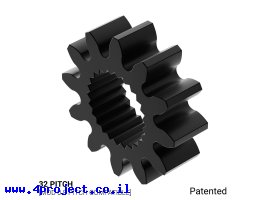 תמונה של מוצר גלגל שיניים 32P, ציר C1-24T, דלרין - 12 שיניים