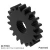 גלגל שיניים 32P, ציר C1-24T, דלרין - 19 שיניים