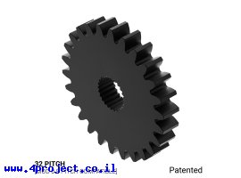 גלגלי שיניים 32P פלסטיק לסרוו - Plastic 32P servo mount gear