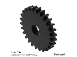 גלגלי שיניים 32P פלסטיק לסרוו - Plastic 32P servo mount gear