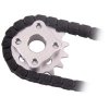 שרשרת פלסטיק 0.250" - אורך 30.48 ס"מ