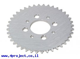תמונה של מוצר גלגל שיניים לשרשרת 0.250", אלומיניום - 40 שיניים
