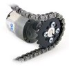 גלגל שיניים לשרשרת 0.250", דלרין - 50 שיניים