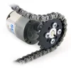 גלגל שיניים לשרשרת 0.250", דלרין - 56 שיניים